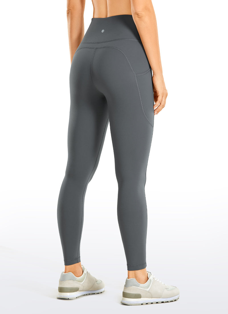 Gebürstete Nakedfeel-Leggings mit Tasche, 25''