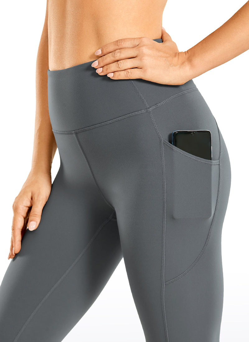Gebürstete Nakedfeel-Leggings mit Tasche, 25''