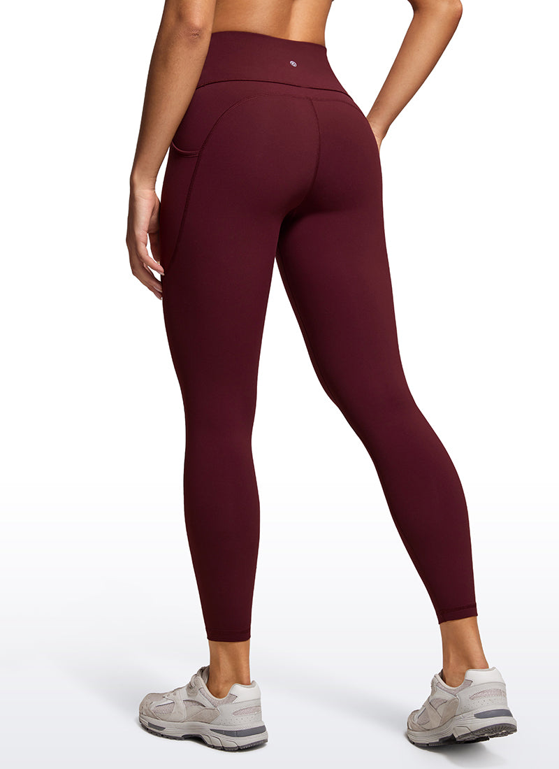 Gebürstete Nakedfeel-Leggings mit Tasche, 25''
