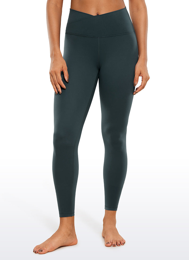 Butterluxe Yoga-Leggings 26,5'' – V-Taille überkreuzt