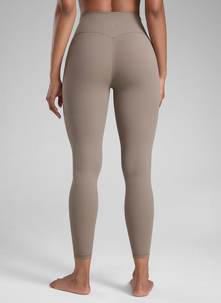 CRZ YOGA Women's Workout High Rise Butterlift Yoga Leggings 25'' Cascadia Green
