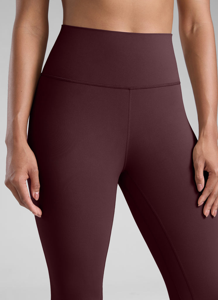 CRZ YOGA Women's Workout High Rise Butterlift Yoga Leggings 25'' Creamy Latte