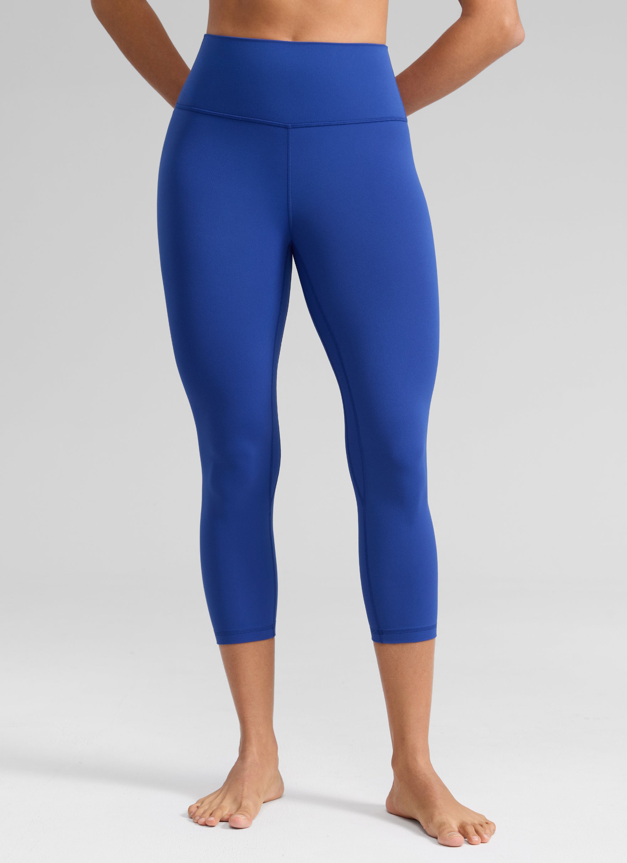 CRZ YOGA Women's High Waisted Capris Workout Leggings 21