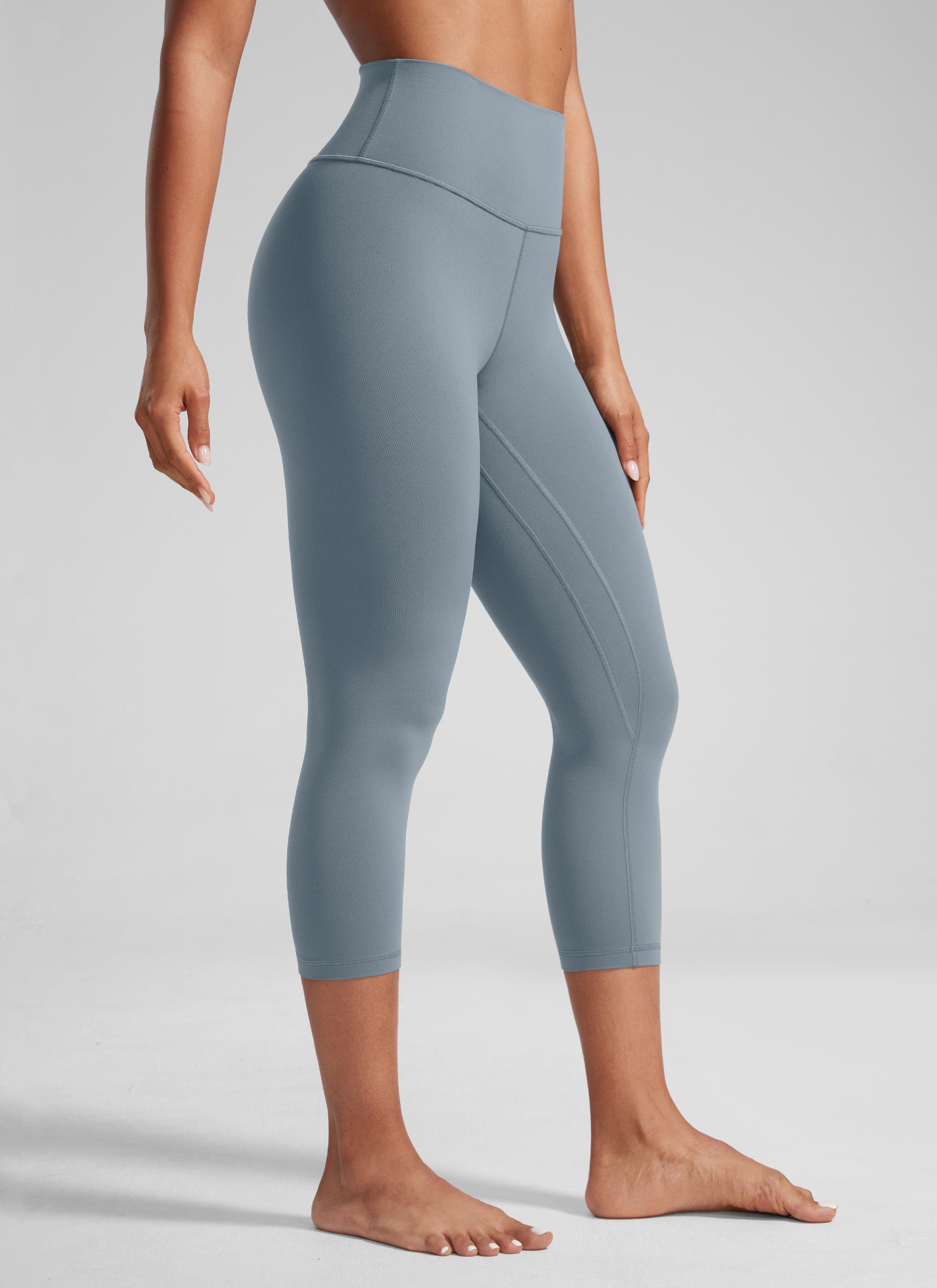 CRZ YOGA Women's High Waisted Capris Workout Leggings 21