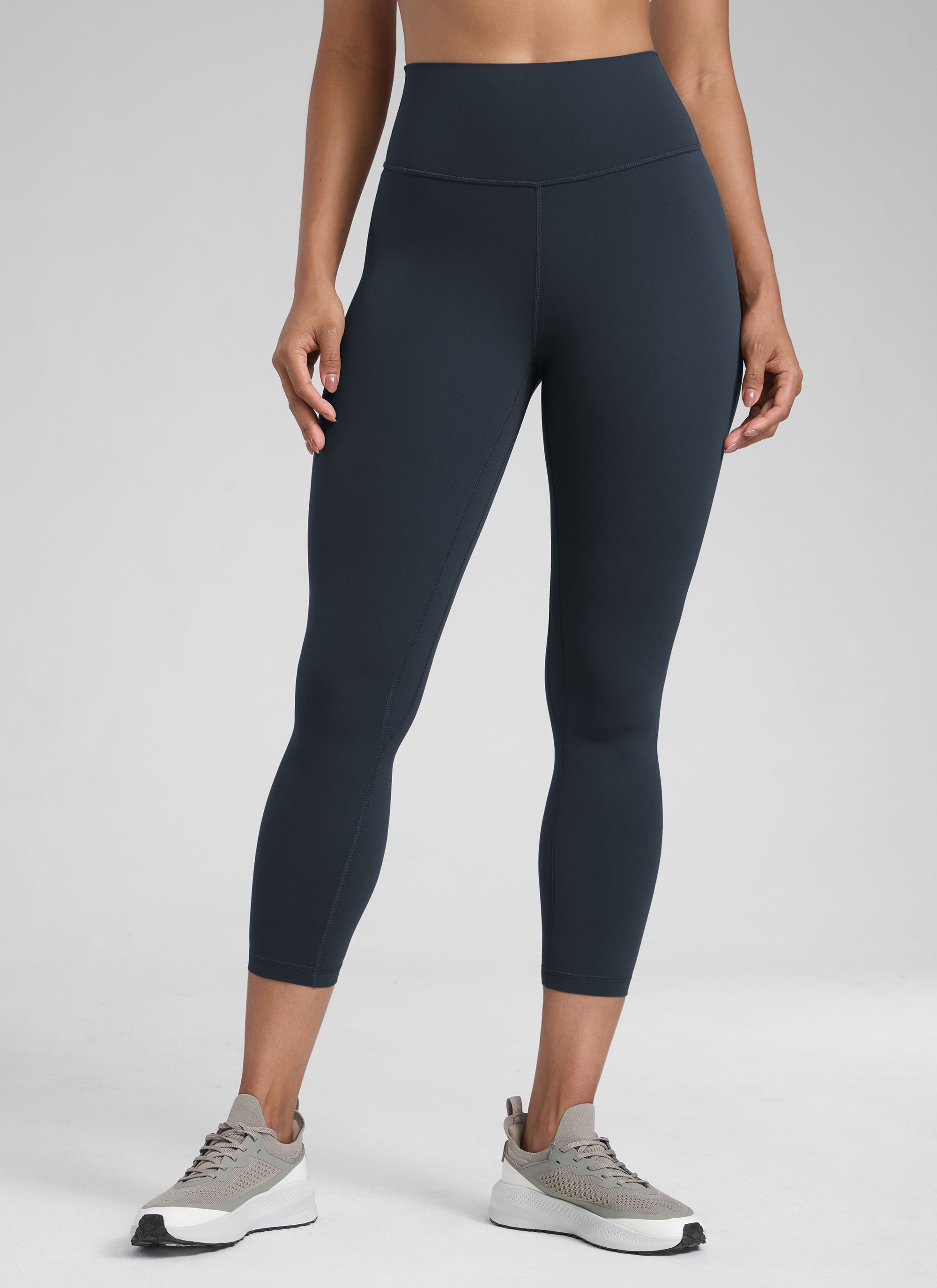 CRZ YOGA Women's High Waisted Capris Workout Leggings 23