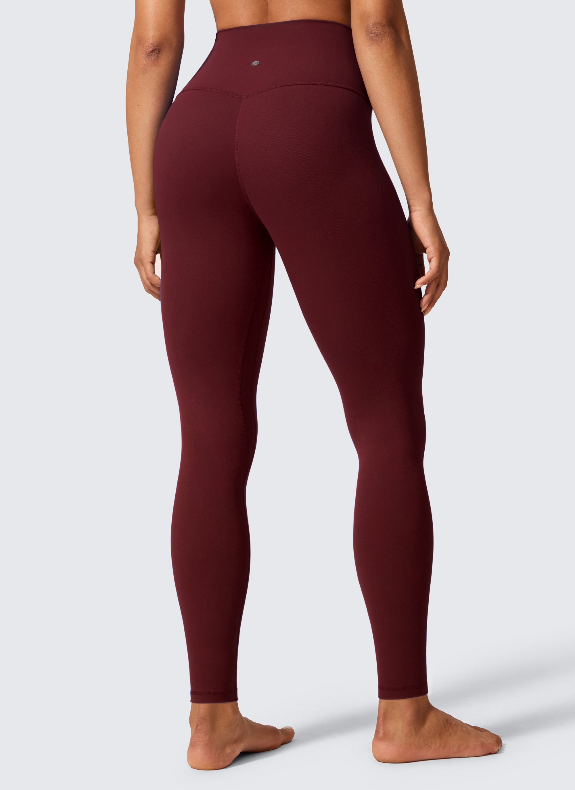 CRZ YOGA Women's Workout High Rise Butterlift Yoga Leggings 28'' Mysterious Grey