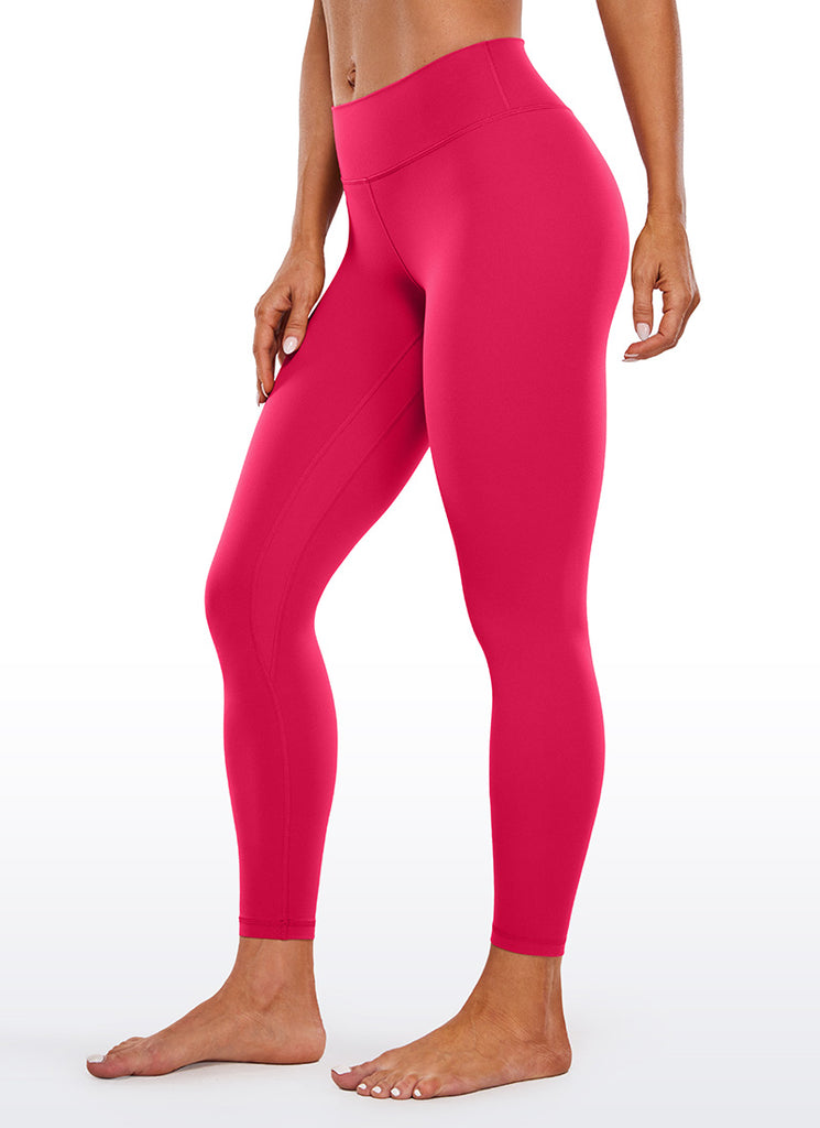 CRZ YOGA Women's Butterluxe Low Rise Workout Leggings 25" Magenta Purple