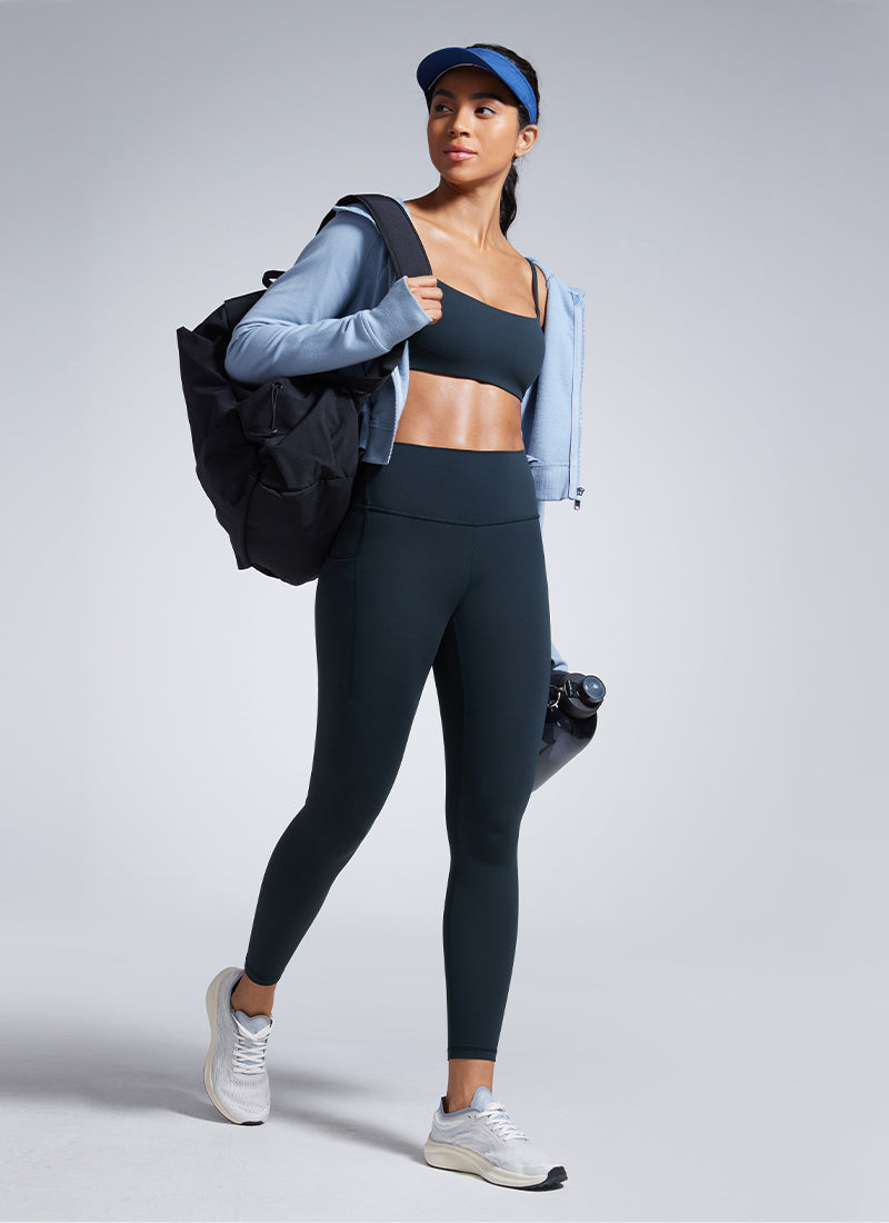 Butterbreeze Workout Leggings with Pockets 25''