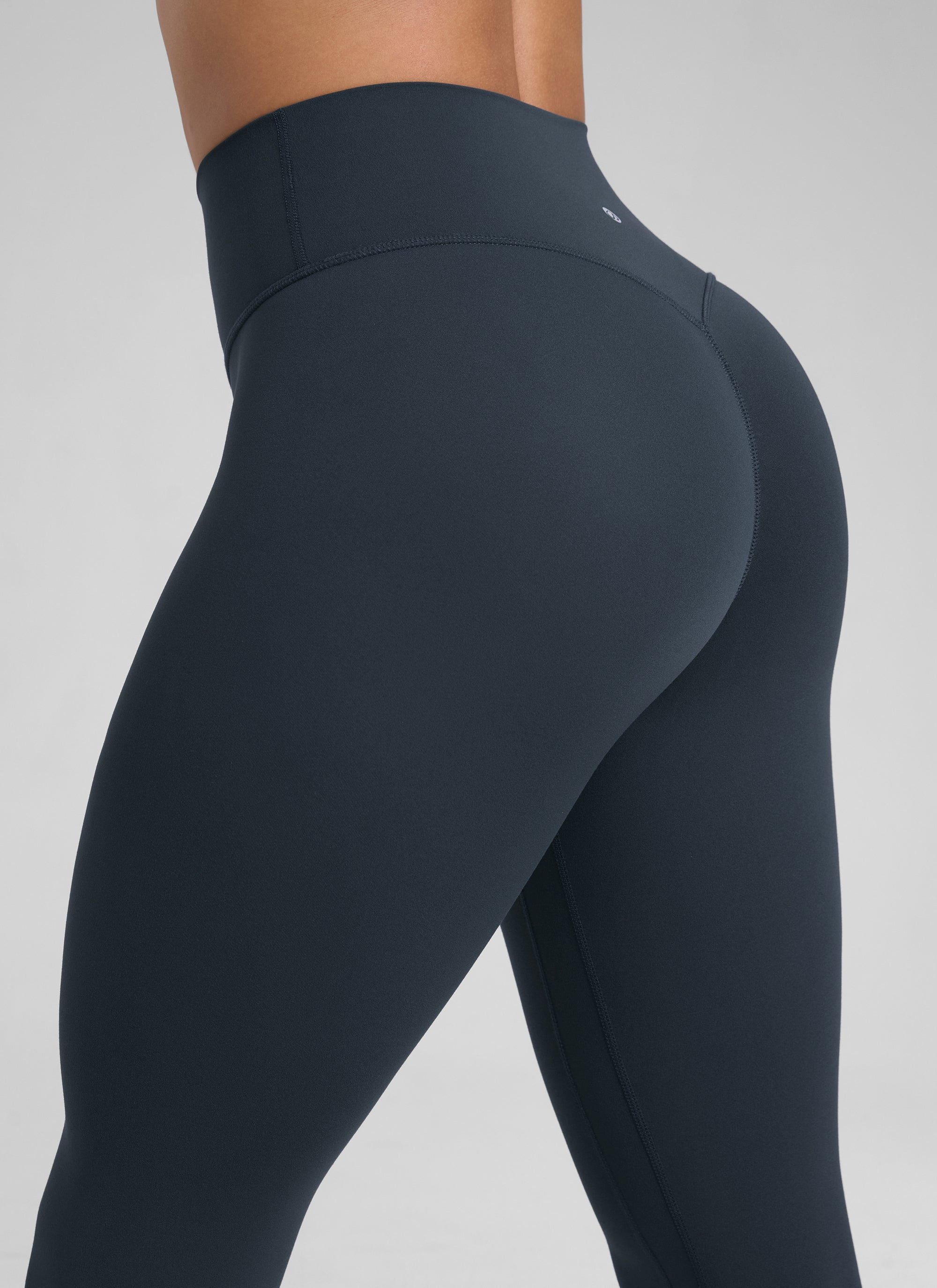 CRZ YOGA Women Butterlift High Rise Scrunch Butt Legging No Front Seam True Navy
