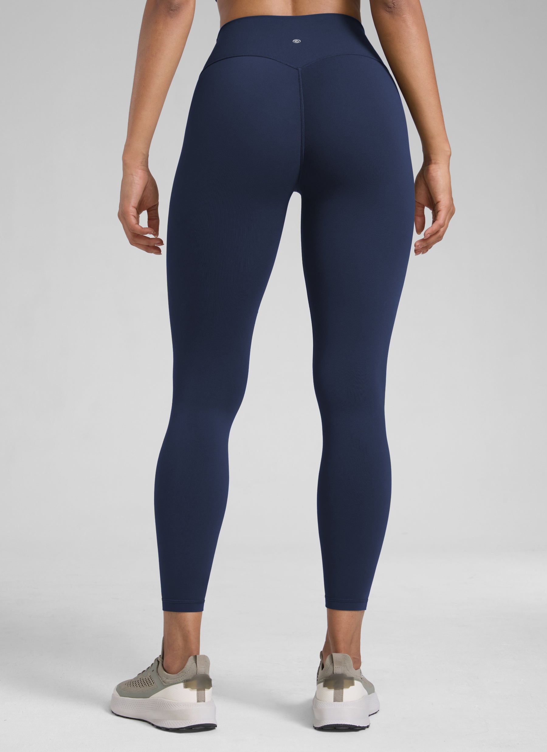 CRZ YOGA Women Butterlift High Rise Scrunch Butt Legging No Front Seam Club Blue
