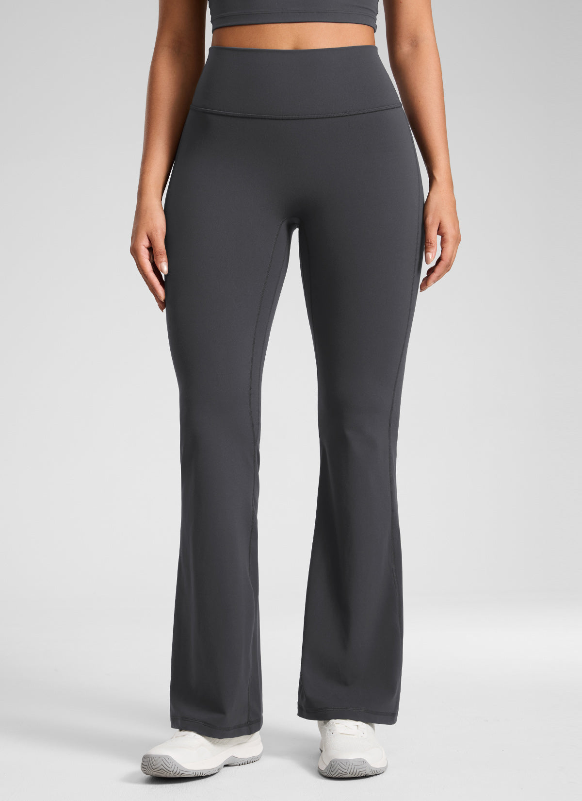 CRZ YOGA Women's Butterlift Hidden Scrunch Butt Flare Leggings 31