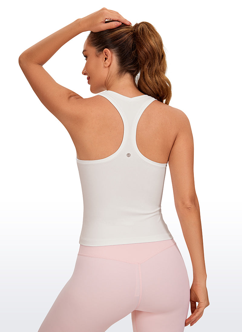 Butterluxe Racerback Waist Length Tank