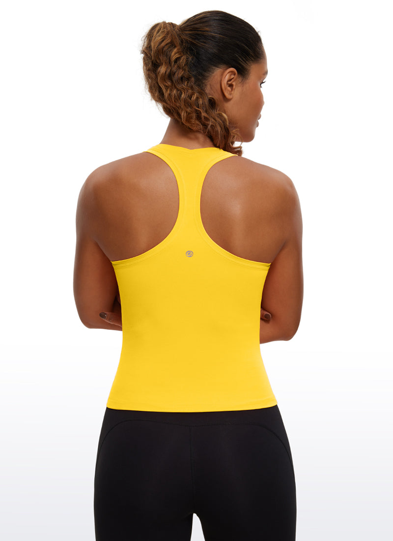 Butterluxe Racerback Waist Length Tank
