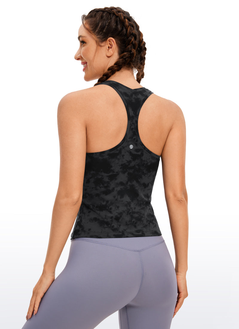 Butterluxe Racerback Waist Length Tank