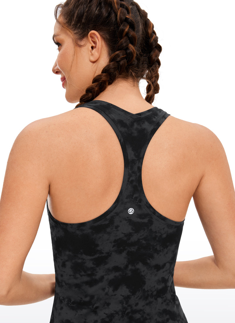 Butterluxe Racerback Waist Length Tank