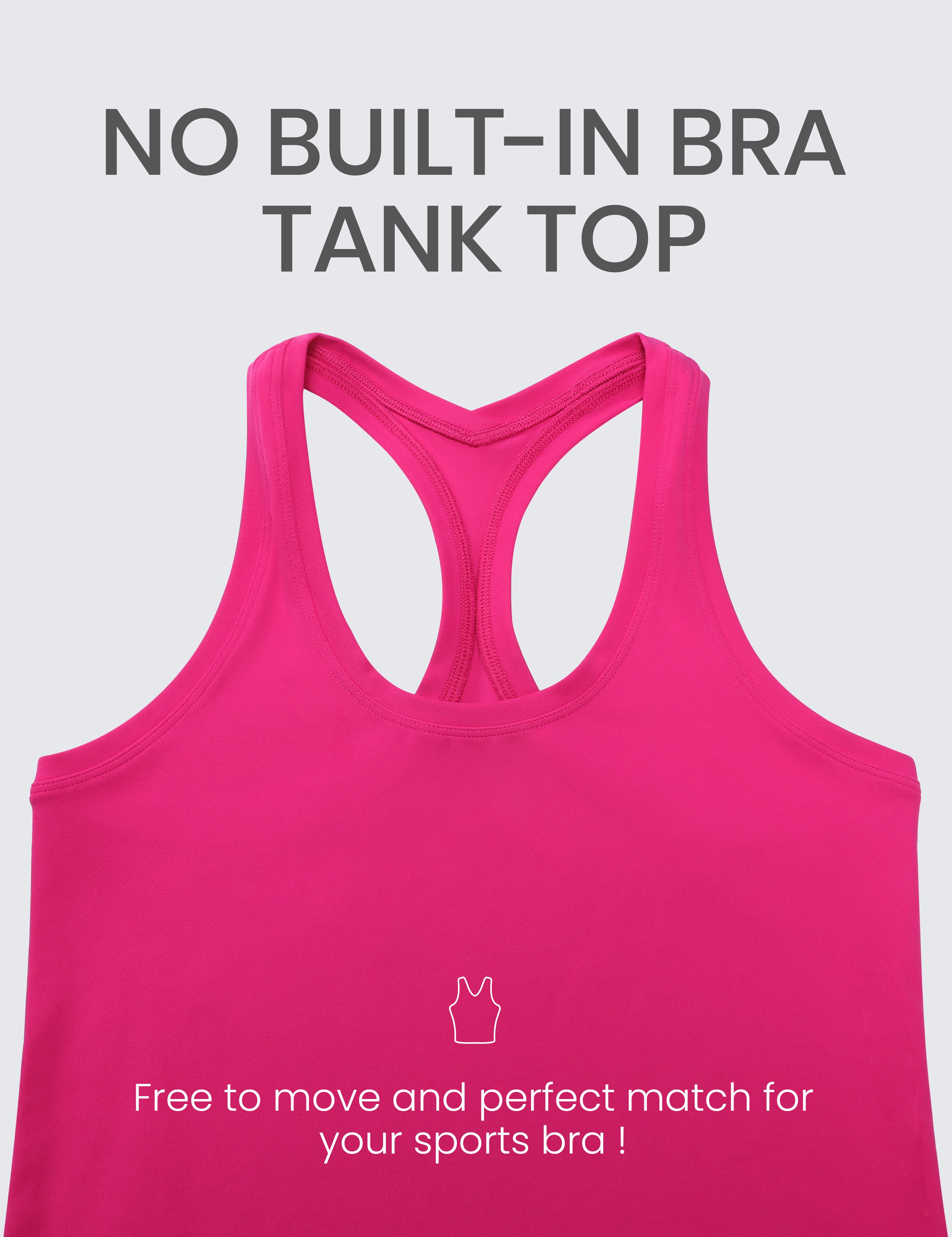 Butterluxe Waist-Length Crewneck Tank Racerback