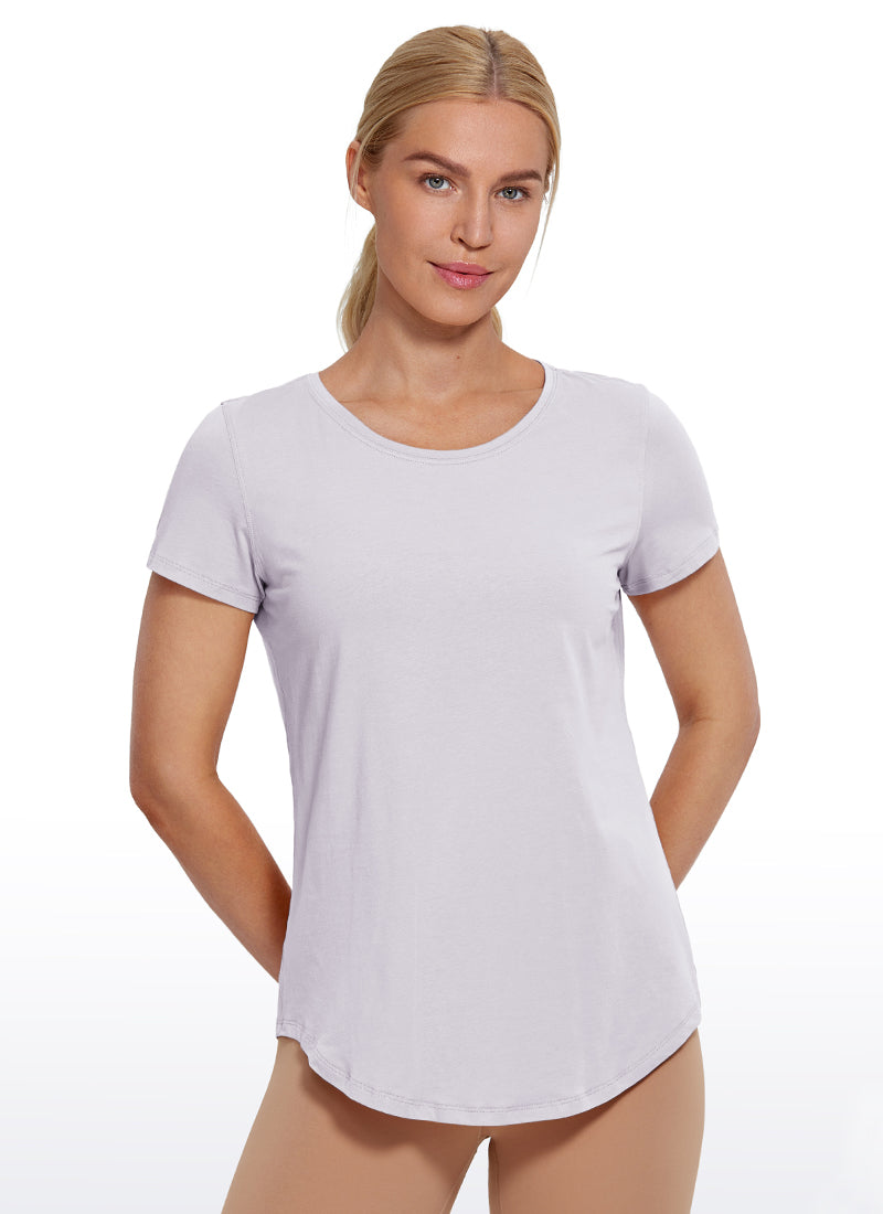 Pima Cotton Short Sleeves