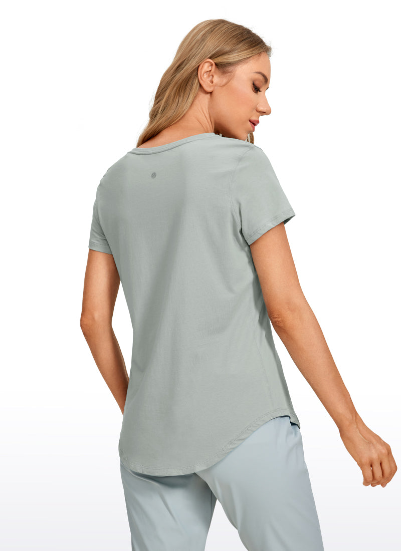 Pima Cotton Short Sleeves