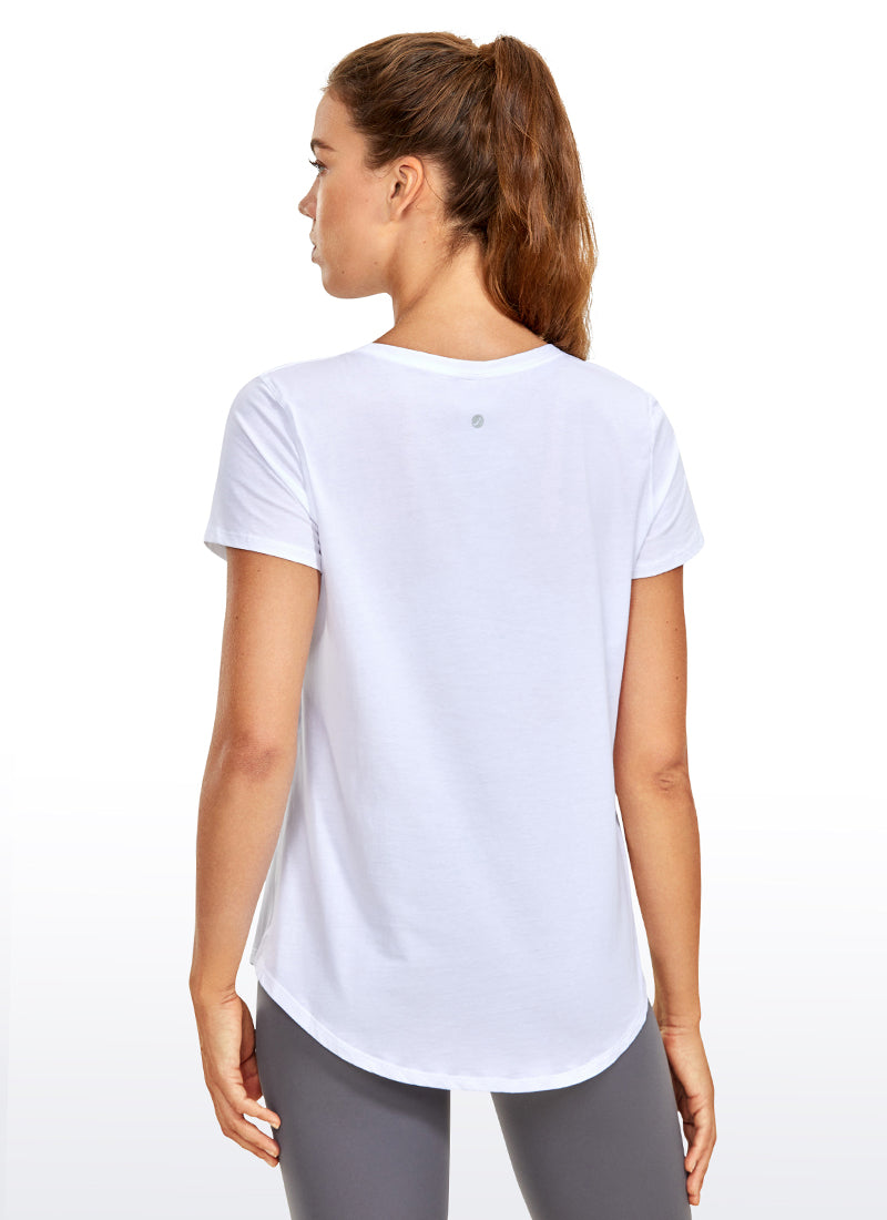 Pima Cotton Short Sleeves