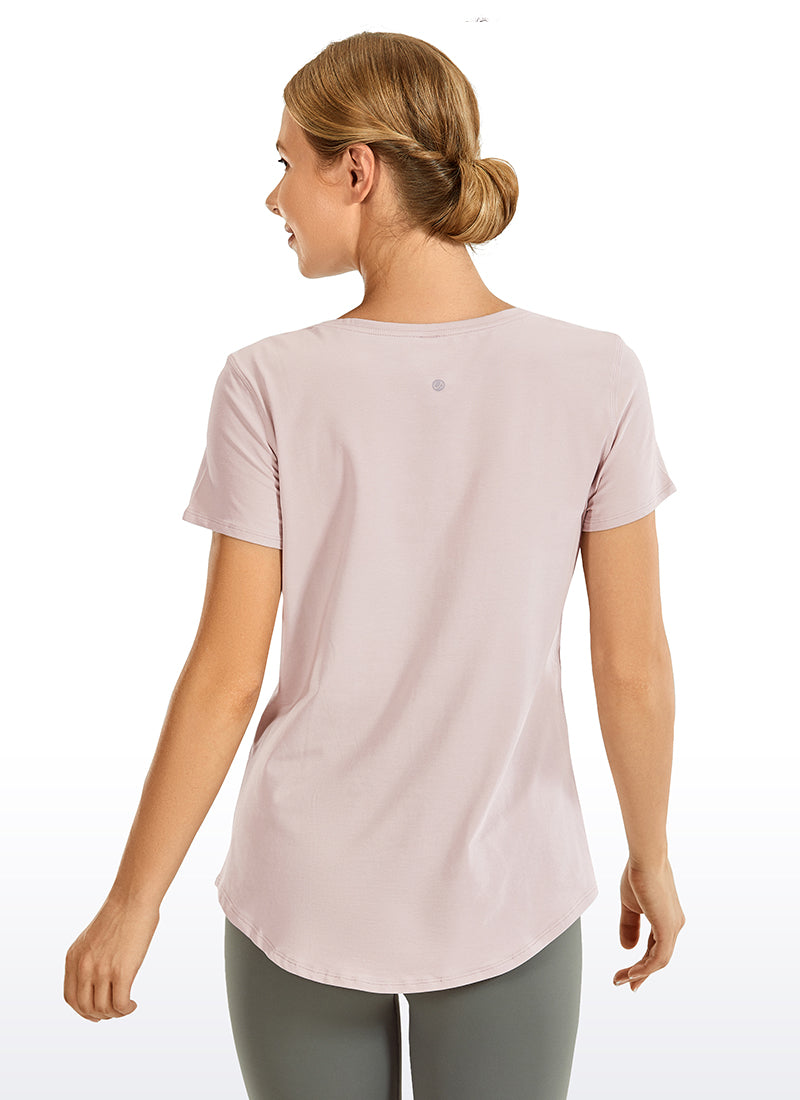 Pima Cotton Short Sleeves