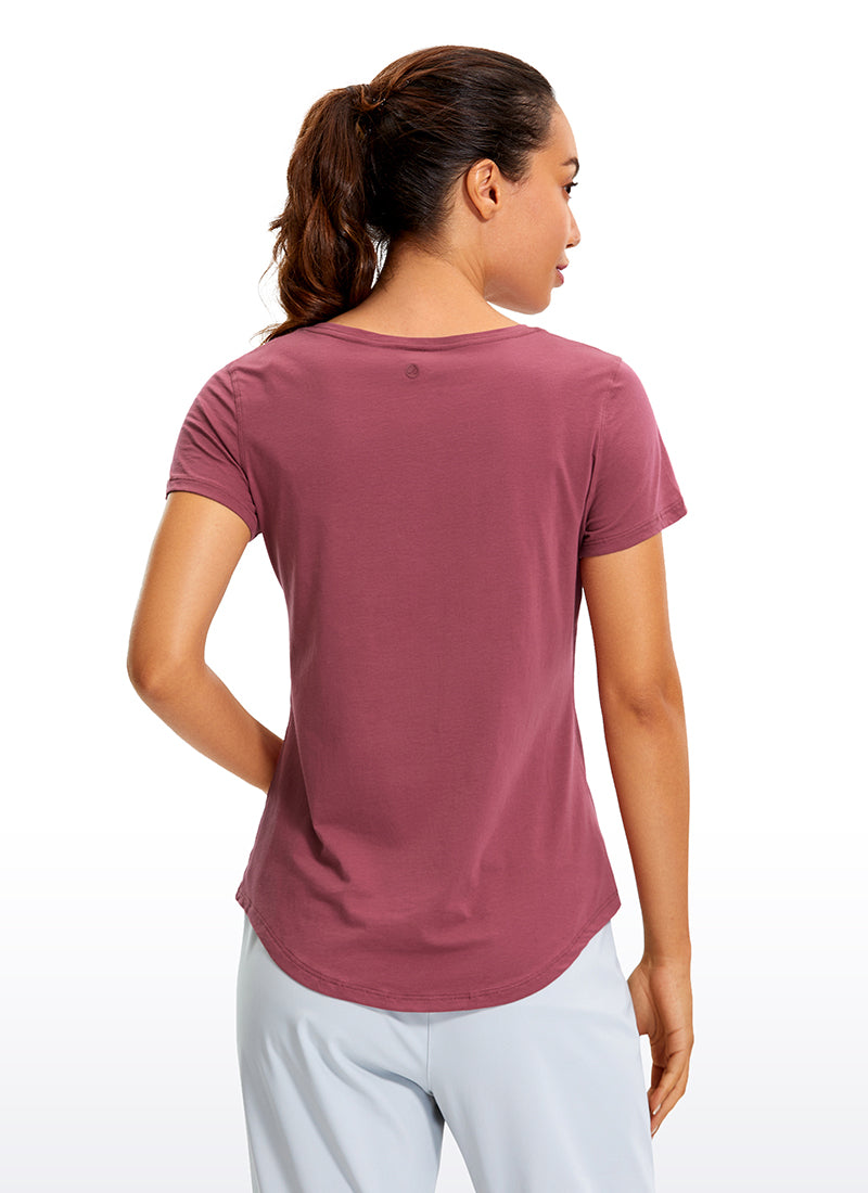 Pima Cotton Short Sleeves