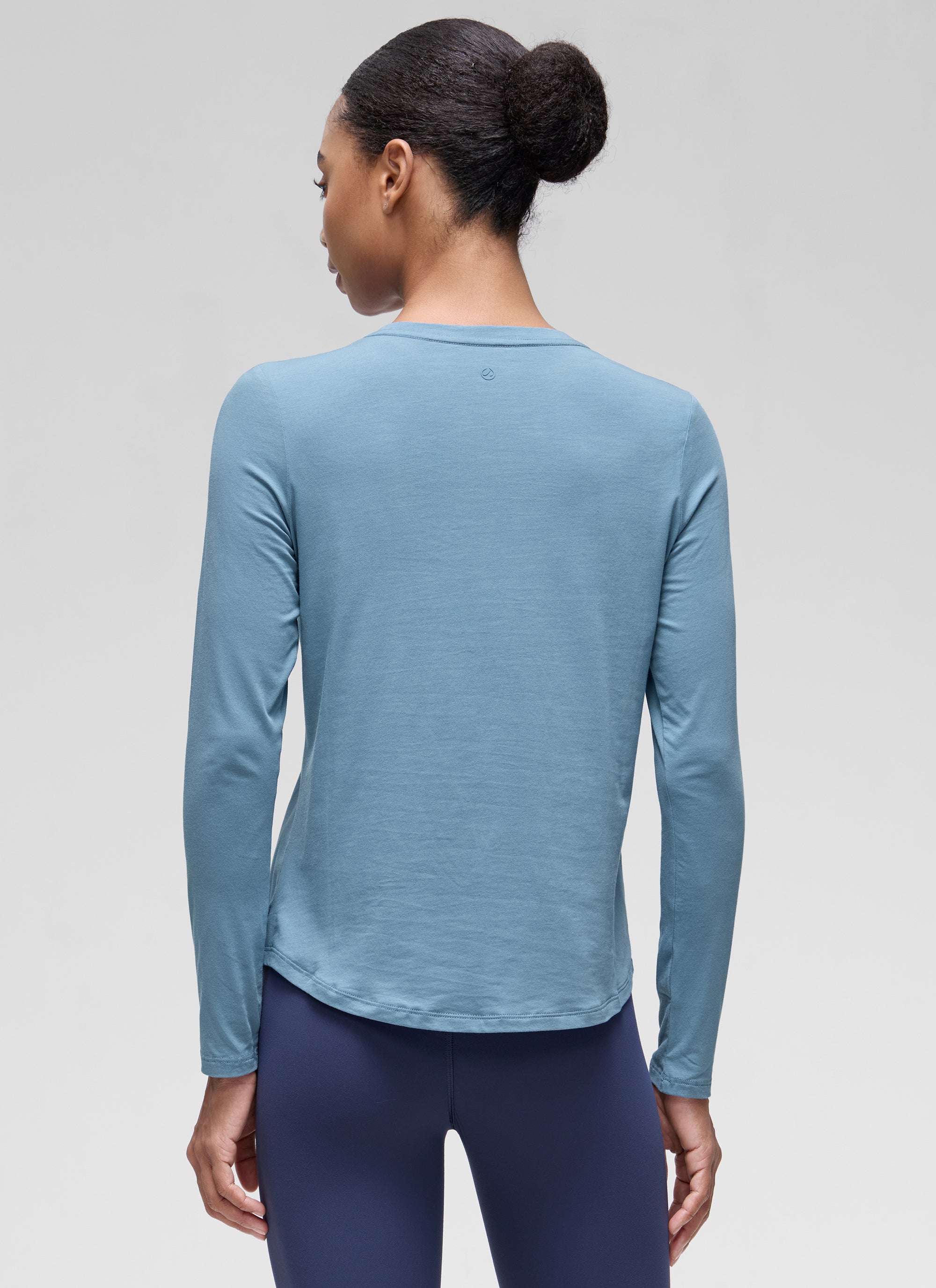 Pima Cotton Workout Long Sleeve