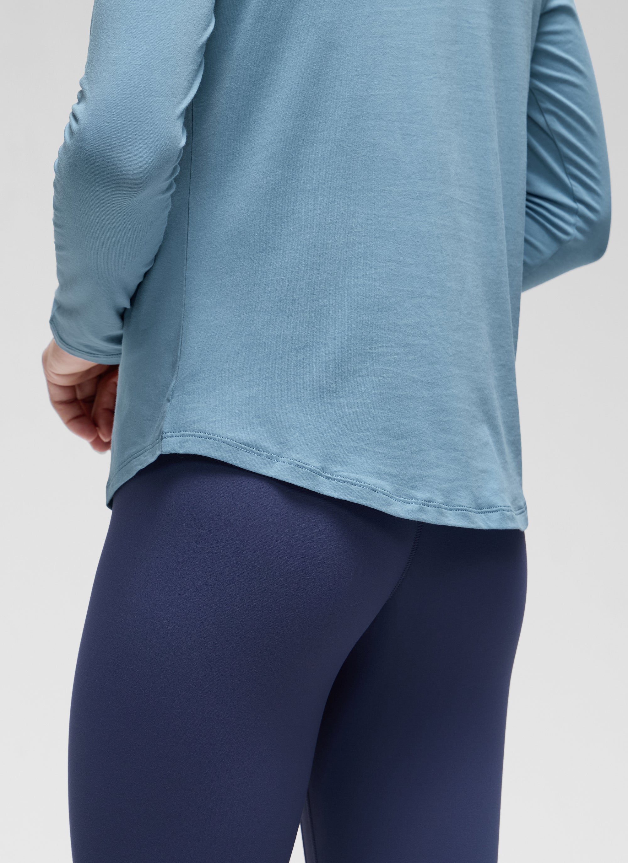 Pima Cotton Workout Long Sleeve