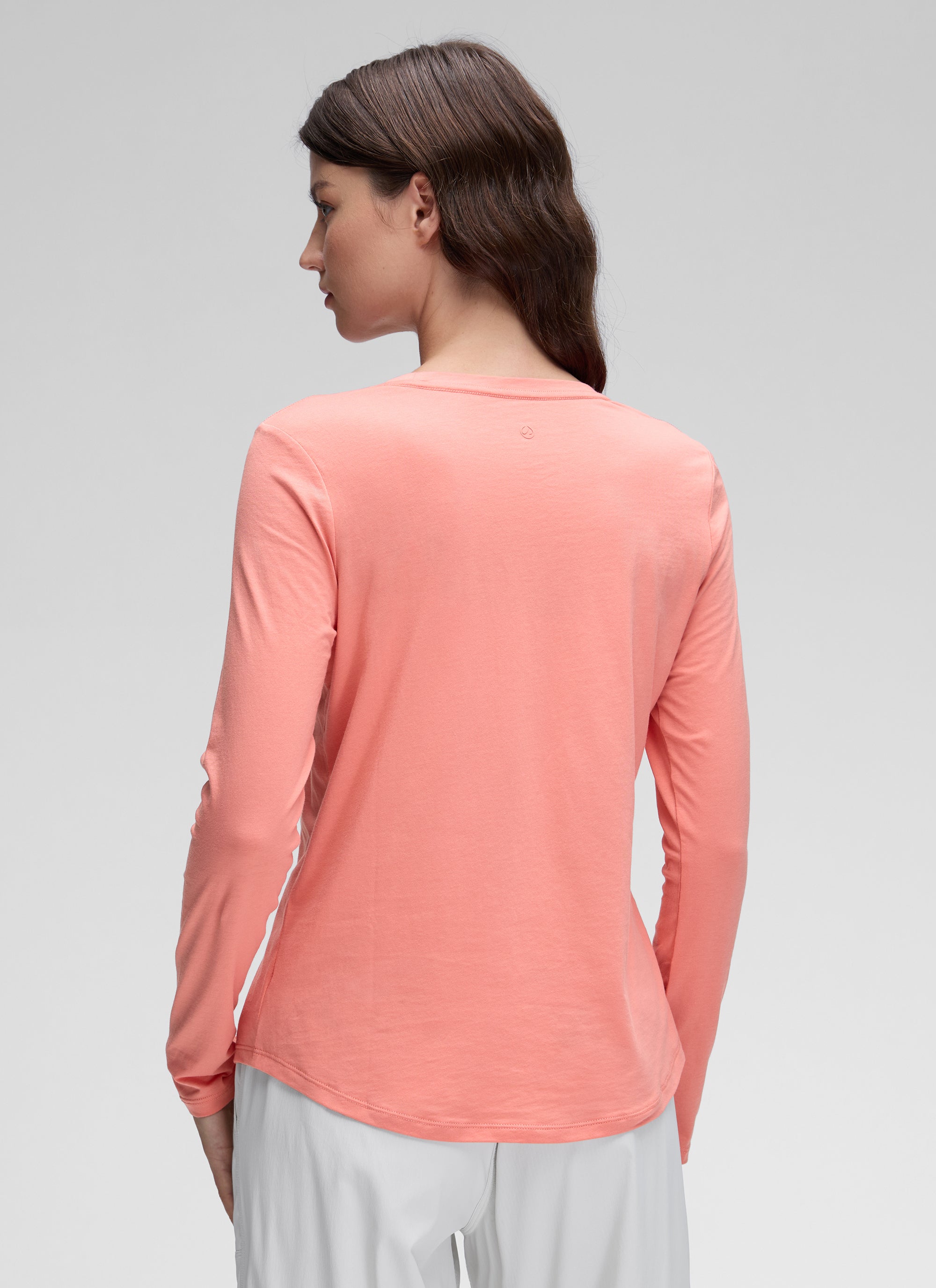 Pima Cotton Workout Long Sleeve