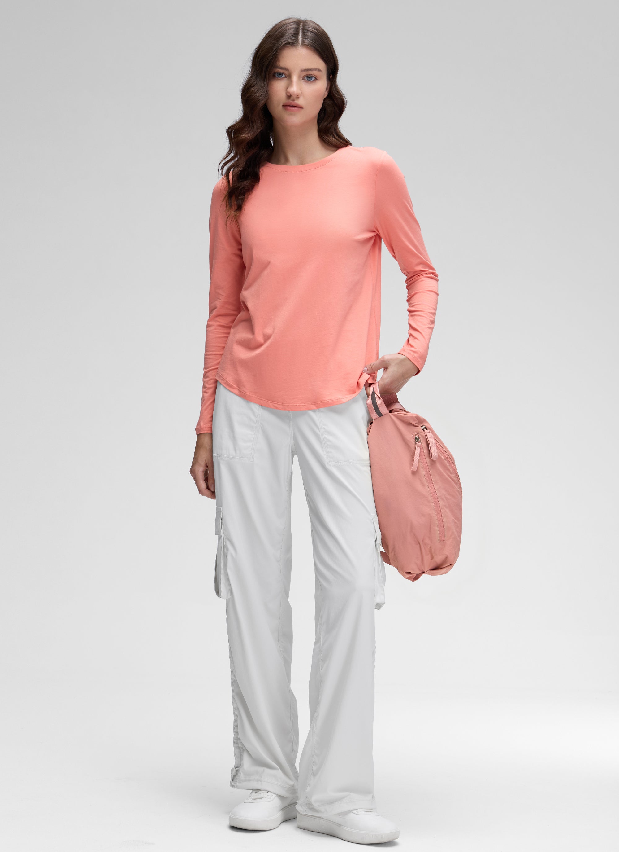 Pima Cotton Workout Long Sleeve