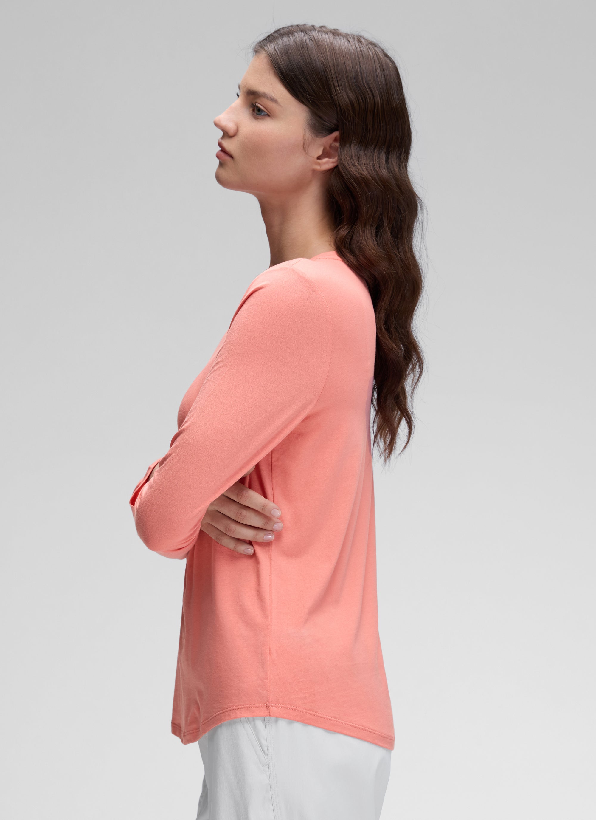 Pima Cotton Workout Long Sleeve