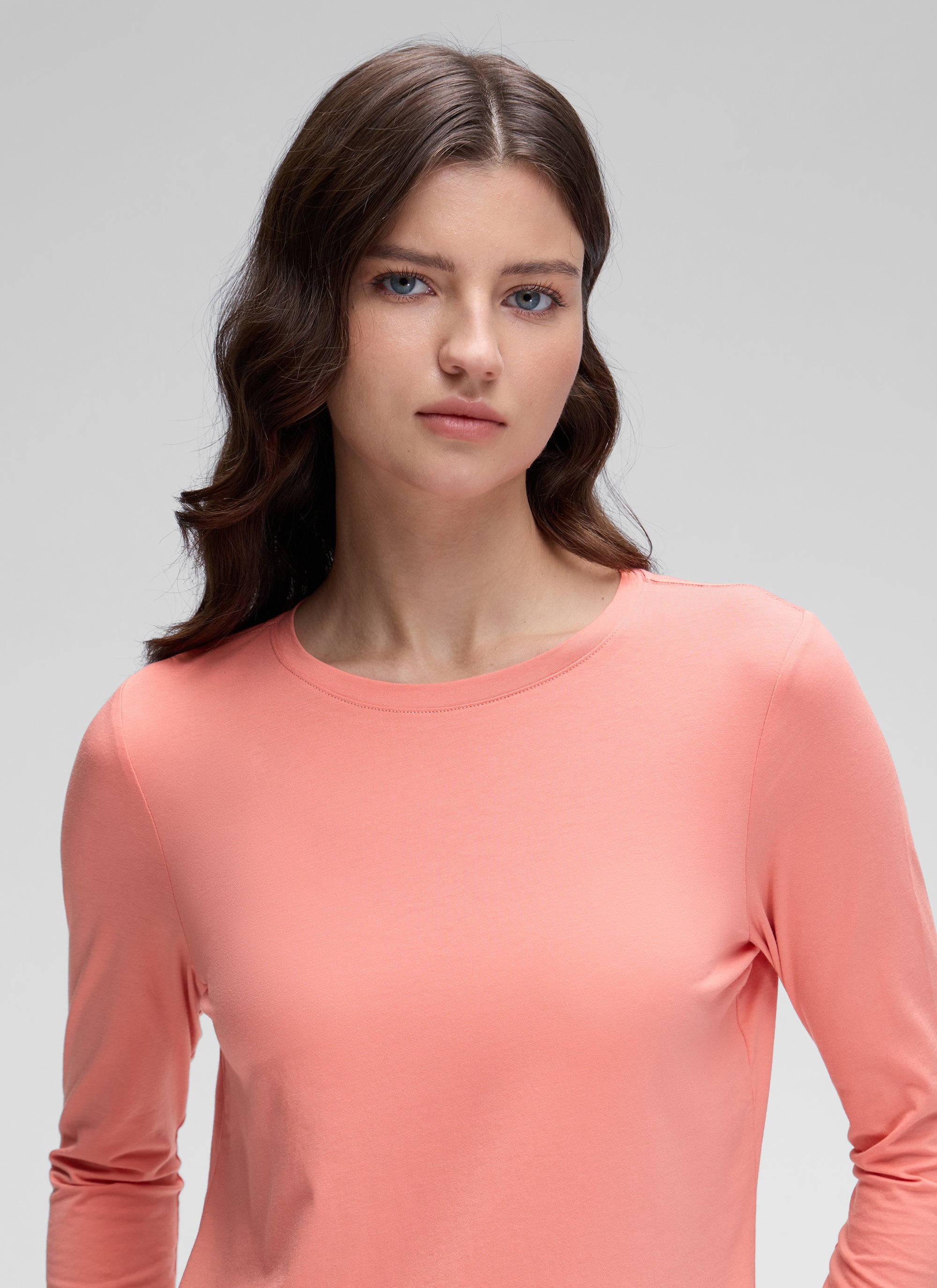 Pima Cotton Workout Long Sleeve