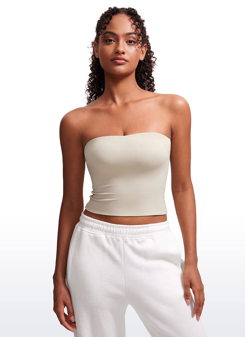 Butterluxe Double Lined Strapless Top