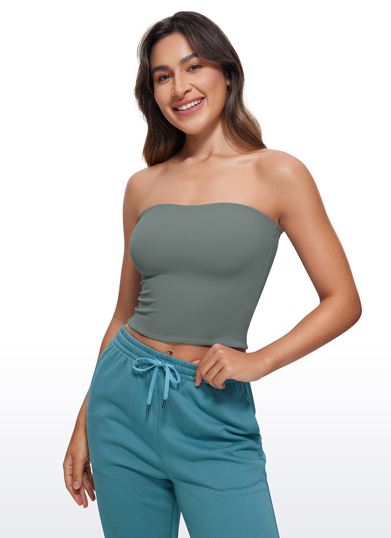 Butterluxe Double Lined Strapless Top