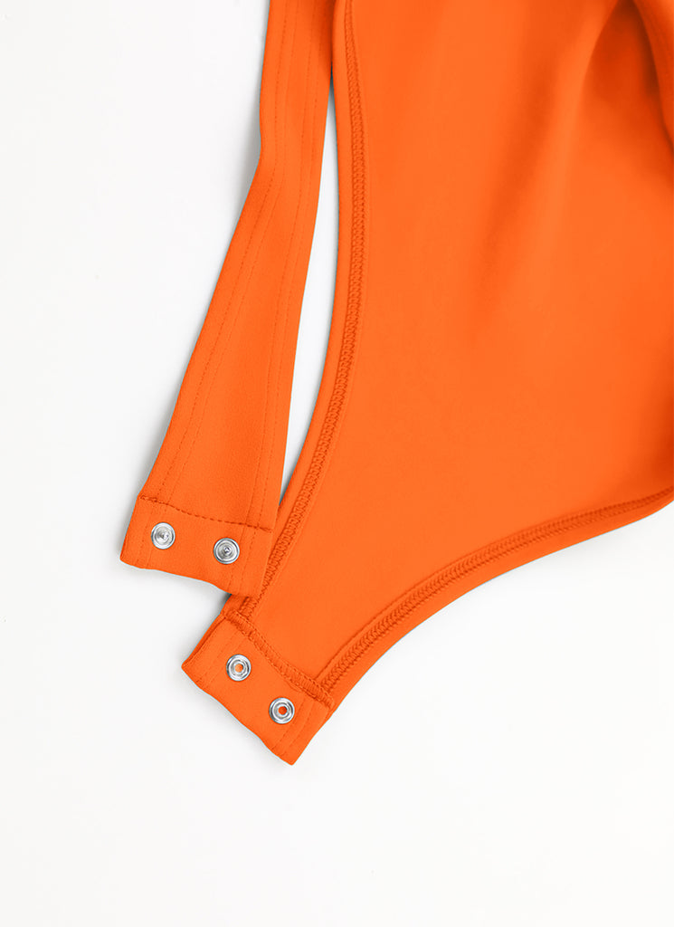 CRZ YOGA Women's Yoga Tight Fit Scoop Neck Short Sleeves Bodysuits Pink Peony