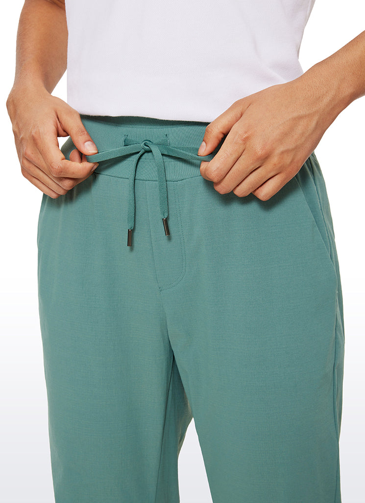 CRZ YOGA Women's Hiking Casual Relaxed Fit Ripstop Jogger Pockets 28'' Juniper