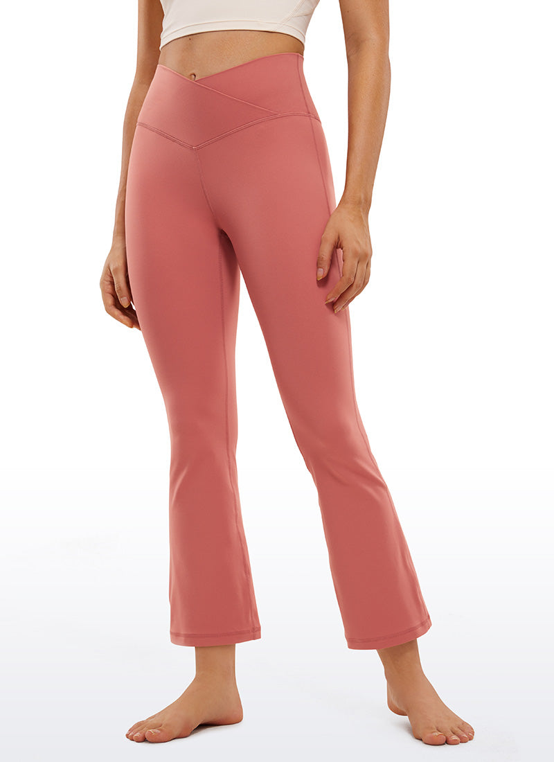 Butterluxe Crossover Flare Leggings 25.6'' - V Cross Waist