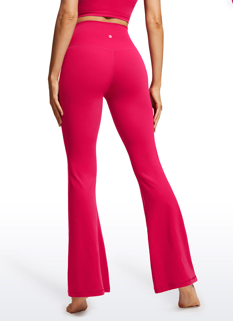 CRZ YOGA Women Butterluxe V Crossover High Waist Flare Leggings 31