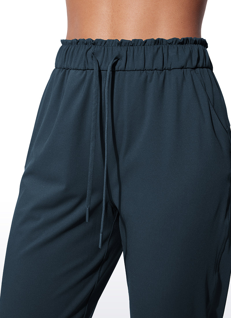 CRZ YOGA Women 4-Way Stretch High Waisted Pockets Joggers Casual 28