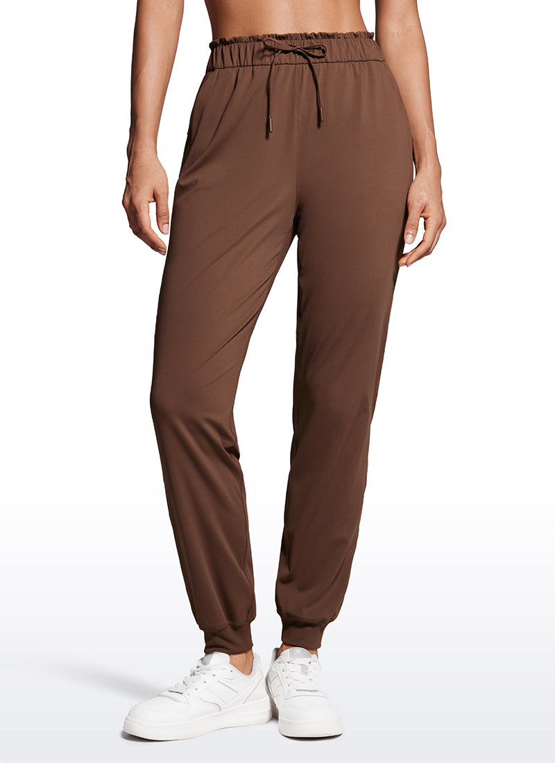 CRZ YOGA Women 4-Way Stretch High Waisted Pockets Joggers Casual 28