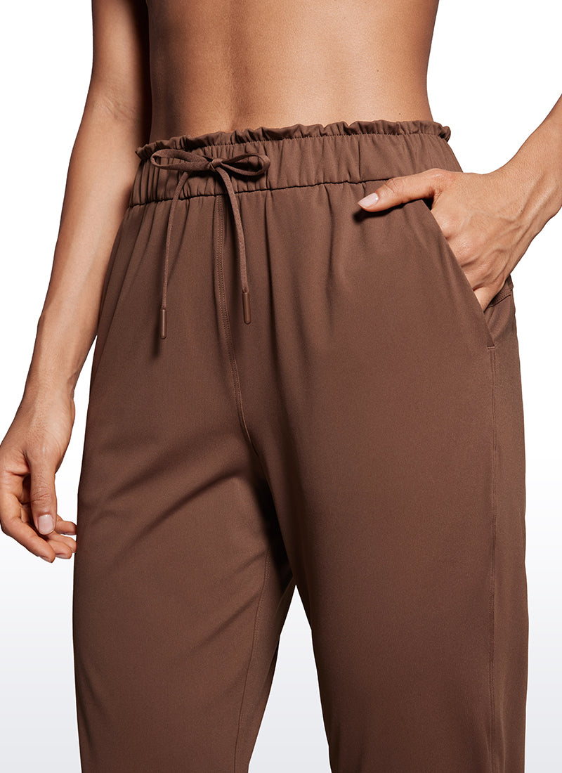 CRZ YOGA Women 4-Way Stretch High Waisted Pockets Joggers Casual 28