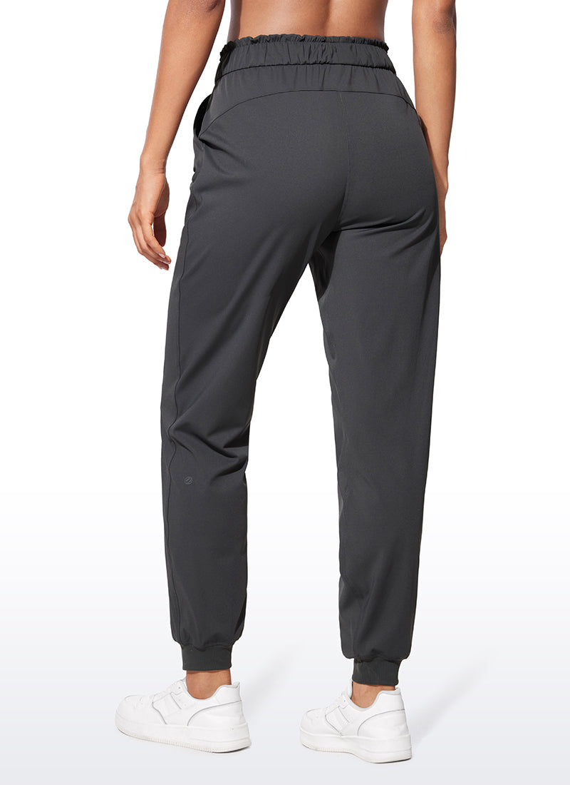 CRZ YOGA Women 4-Way Stretch High Waisted Pockets Joggers Casual 28