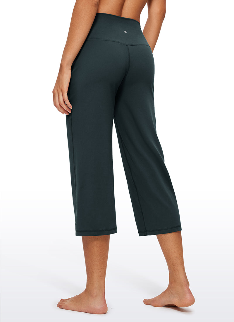 Butterluxe High Waist Wide Leg Pants with Pockets 23''