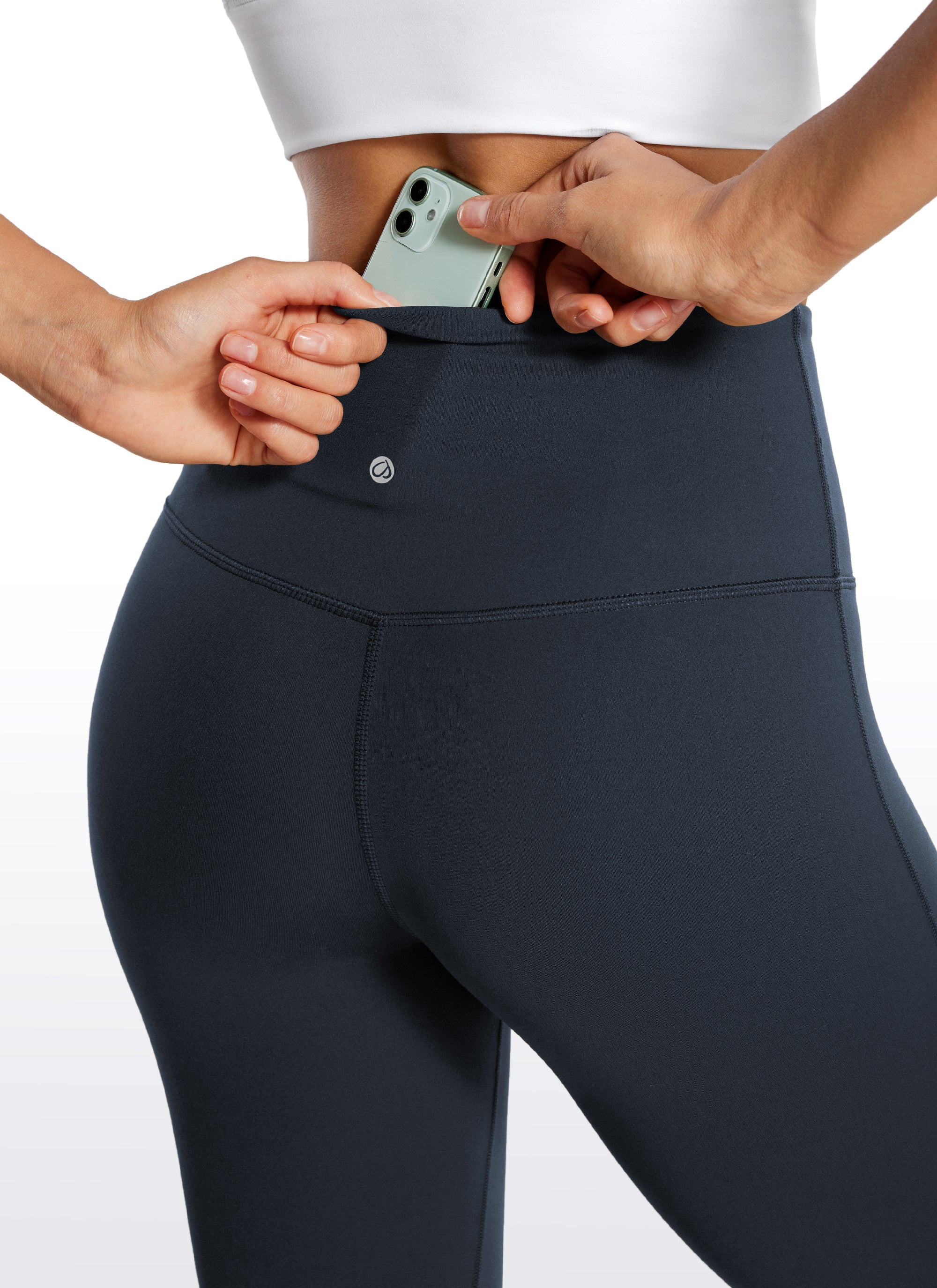 CRZ YOGA Women's Butterluxe High Waist Flare Leg Bootcut Leggings 32
