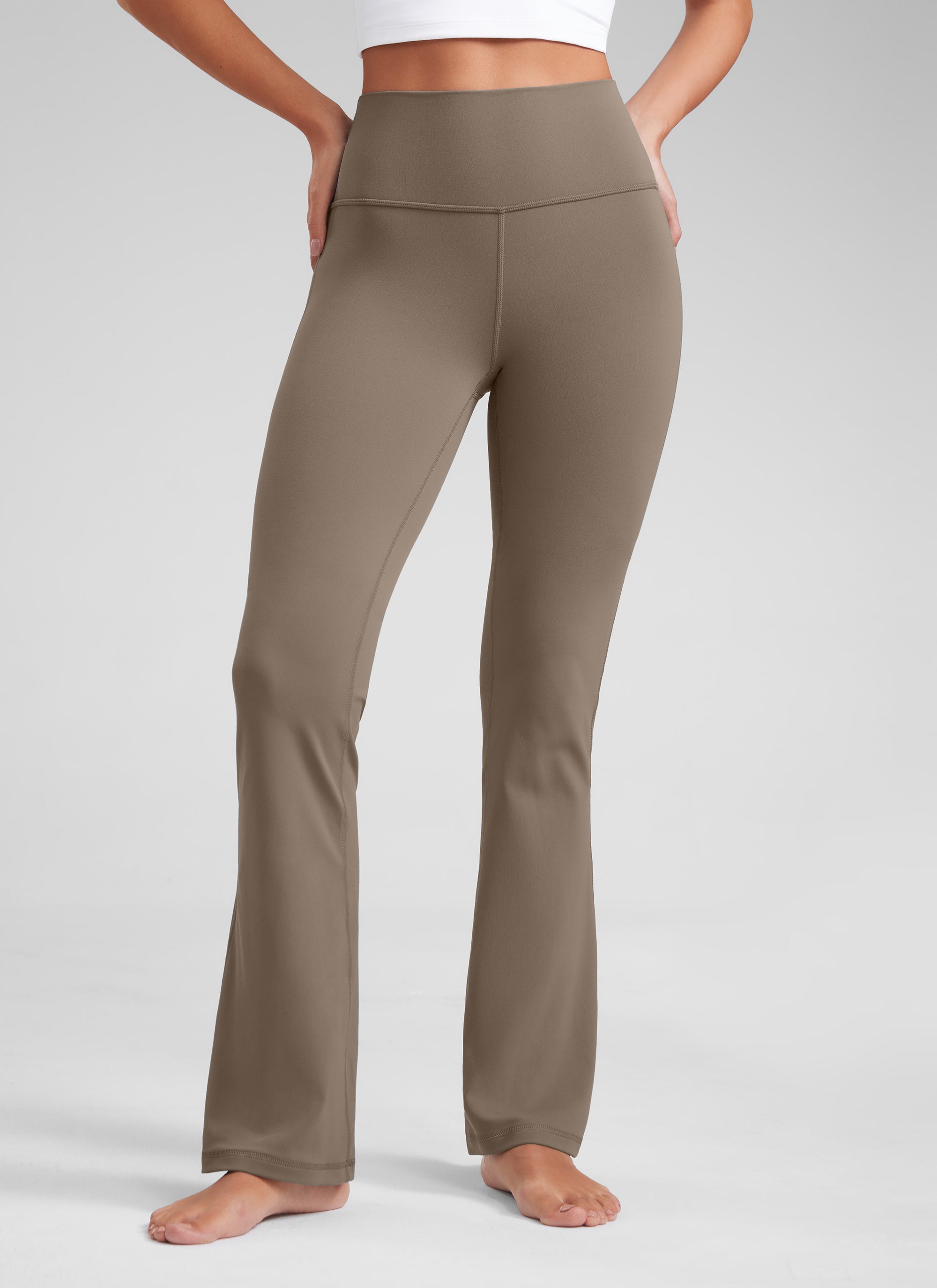 CRZ YOGA Women's Butterluxe High Waist Flare Leg Bootcut Leggings 32