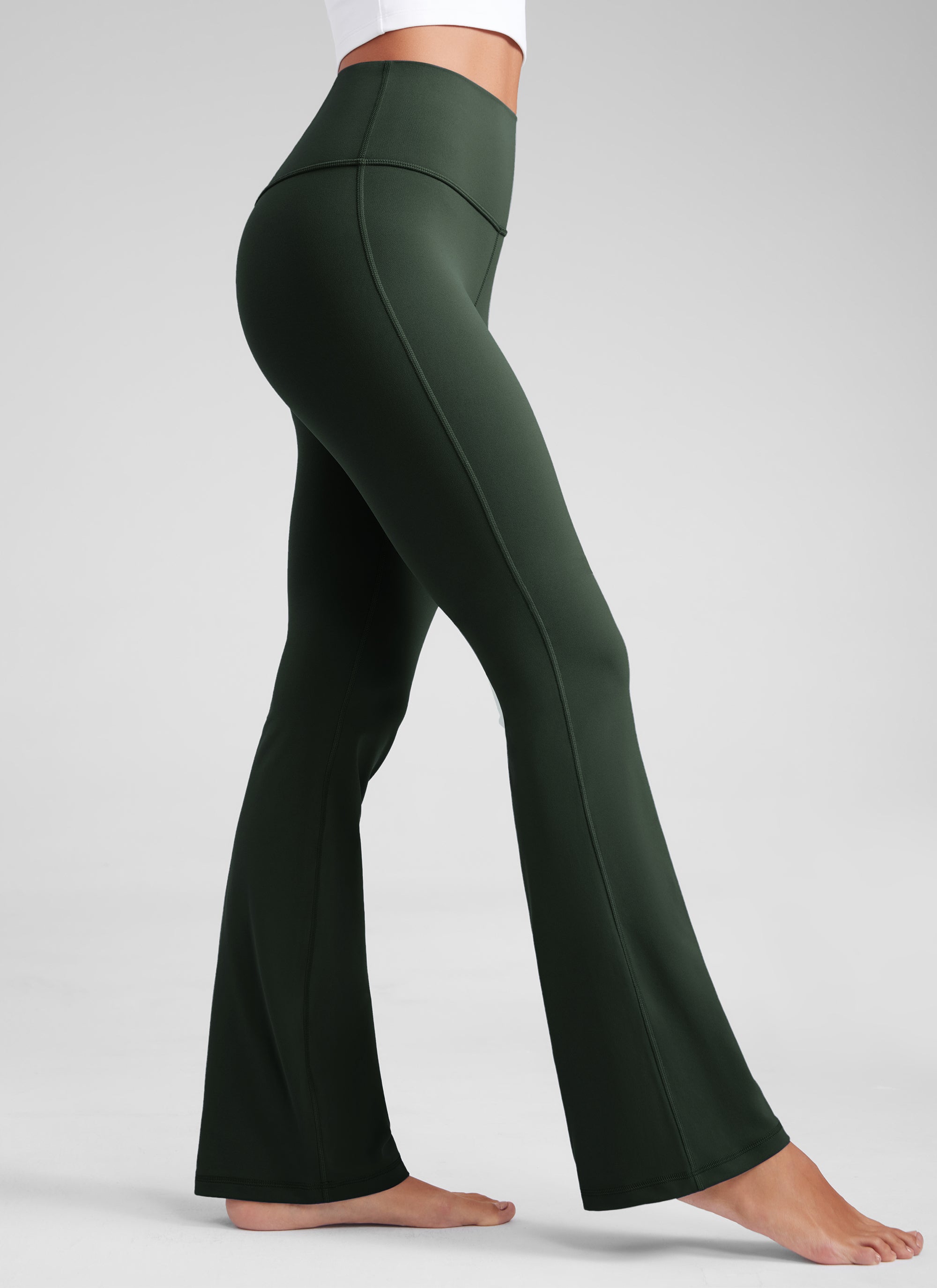 CRZ YOGA Women's Butterluxe High Waist Flare Leg Bootcut Leggings 32