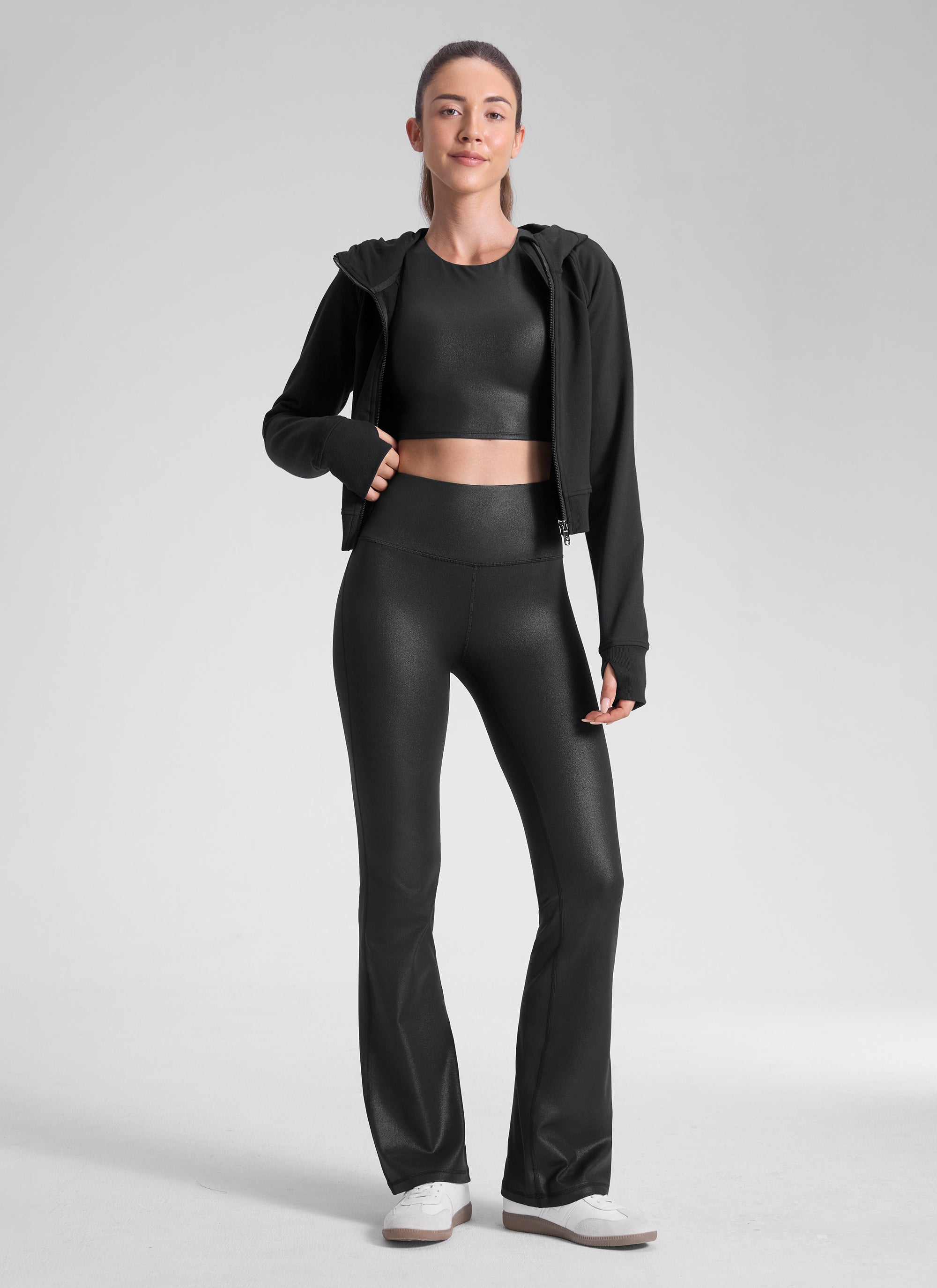CRZ YOGA Women's Butterluxe High Waist Flare Leg Bootcut Leggings 32