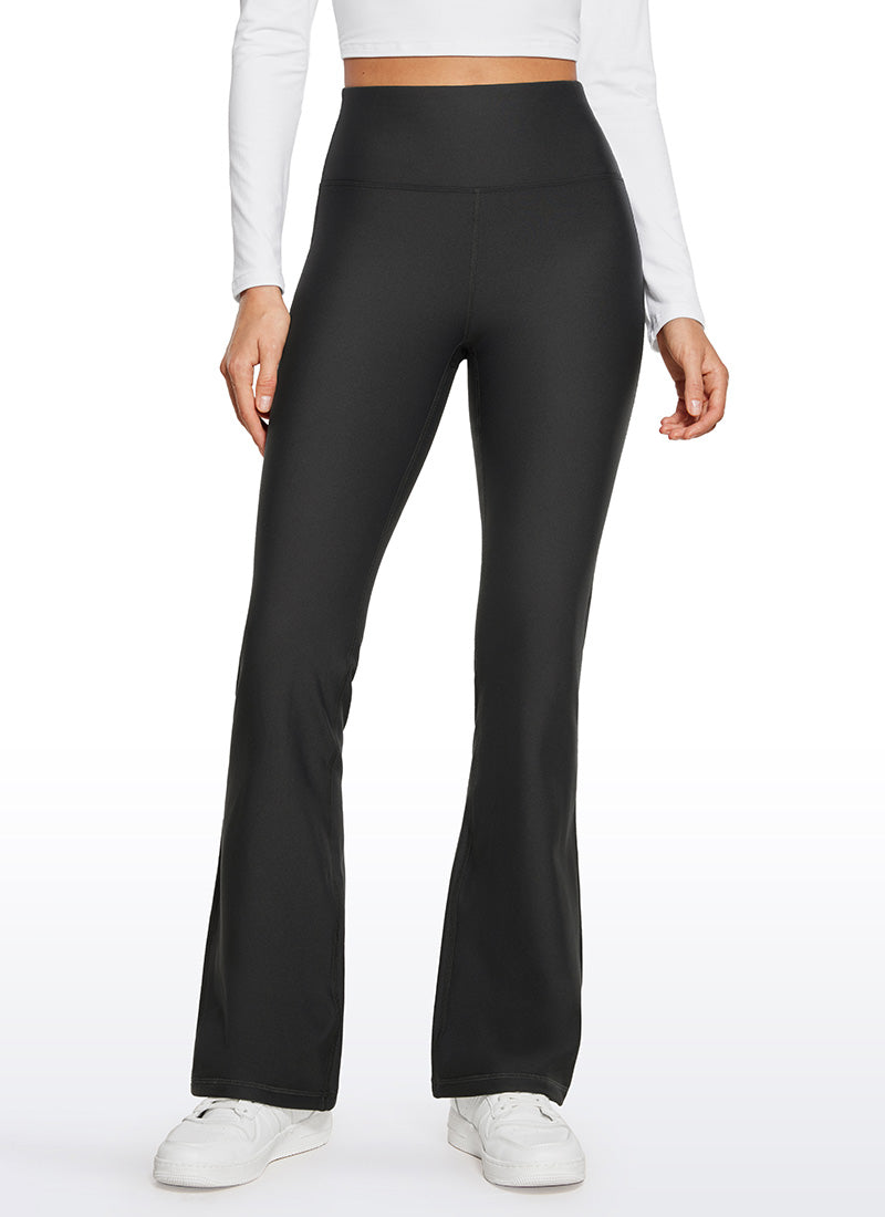 CRZ YOGA Womens Fleece Lined Flare Leggings 31