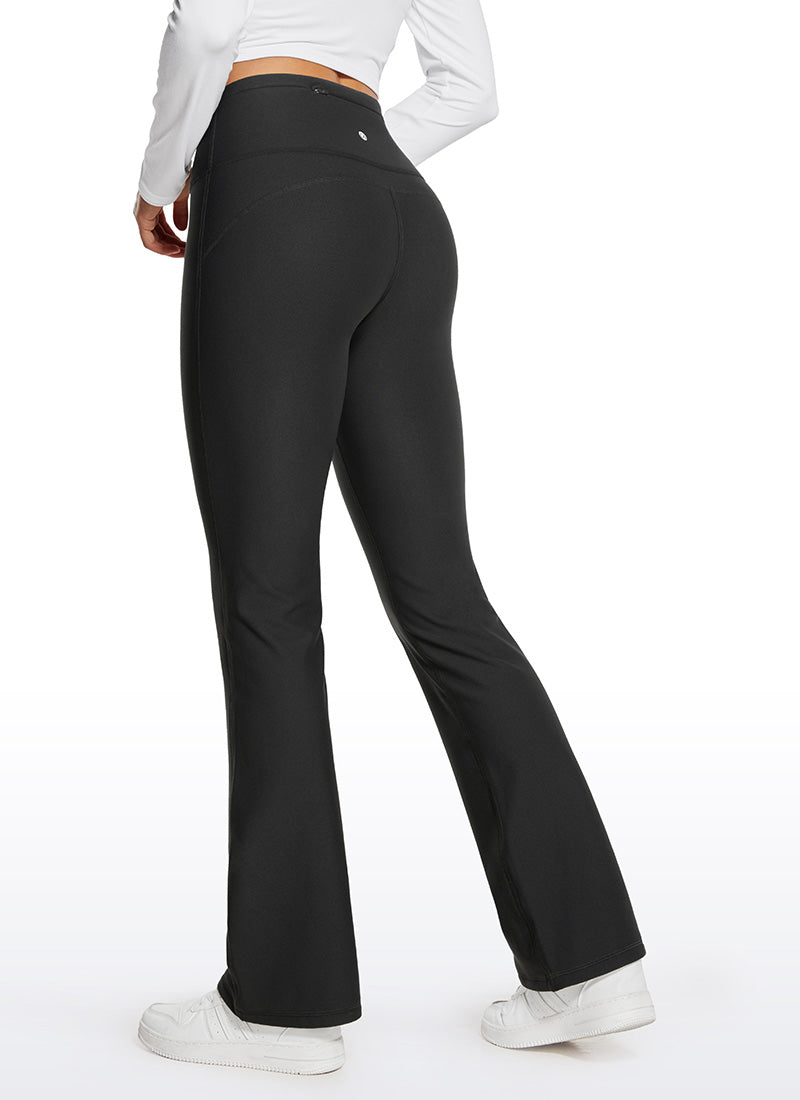 CRZ YOGA Womens Fleece Lined Flare Leggings 31