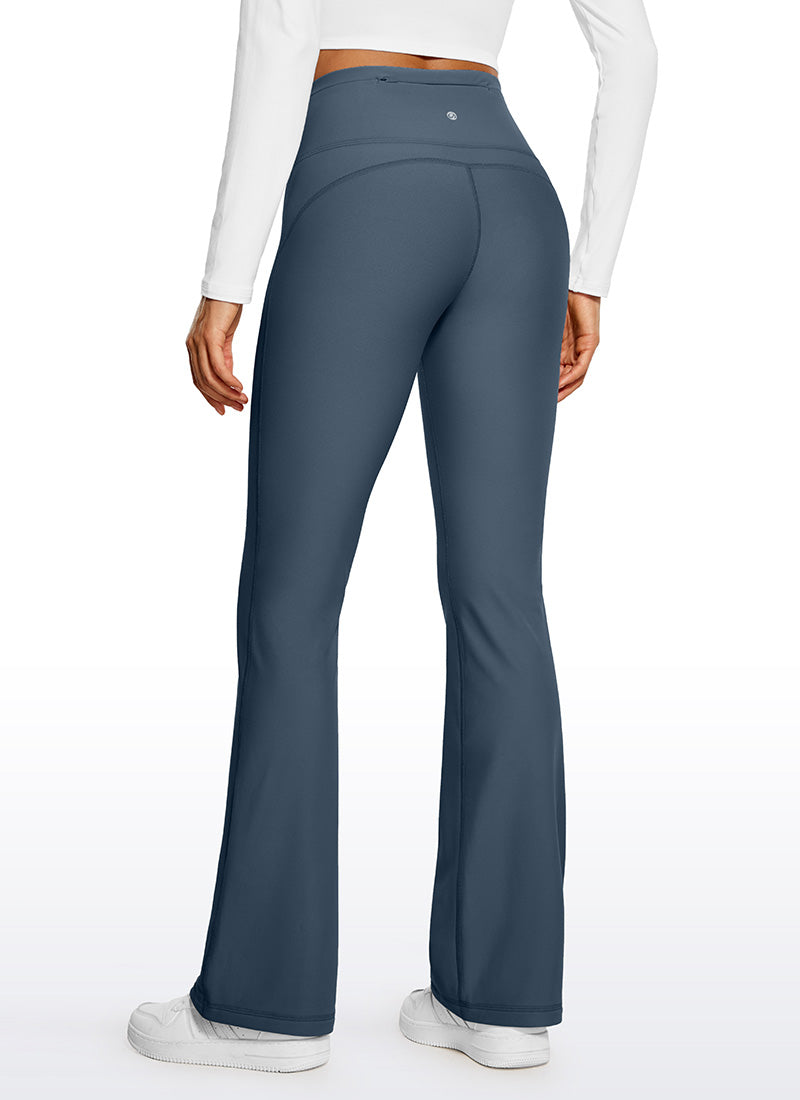 CRZ YOGA Womens Fleece Lined Flare Leggings 31