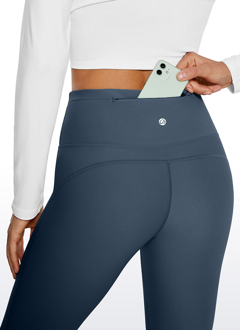 CRZ YOGA Womens Fleece Lined Flare Leggings 31